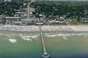 Salute from the Shore aerial photo by Dean Wingard