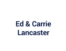 Ed and Carrie Lancaster