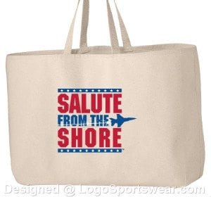 Salute from the Shore | tote bag
